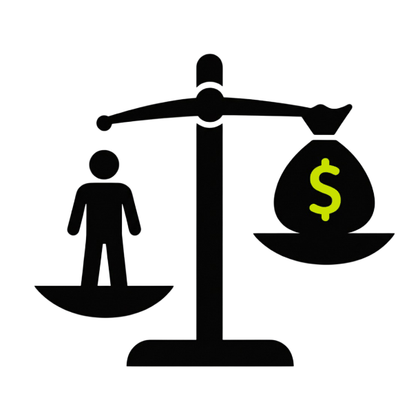 Logo in circle